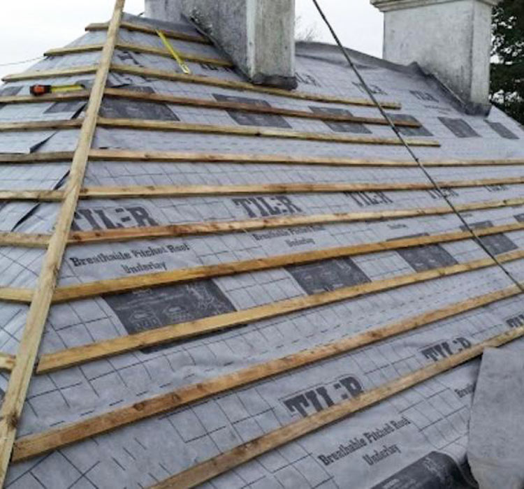 new roof installation